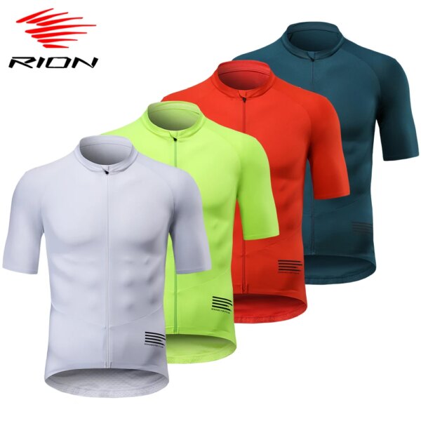 RION hombres ciclismo Jersey MTB Maillot bicicleta camisa Jersey para descensos de alta calidad Pro equipo Tricota ropa de bicicleta de montaña