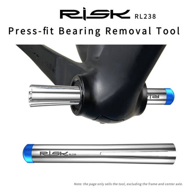 Herramientas de desmontaje de auriculares de bicicleta RISK para BB86 PF30 BB92 soporte inferior para bicicleta taza prensa-en eje manivela instalar herramientas de reparación