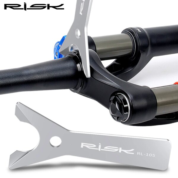 RISK-llave espaciadora de Base de auriculares para bicicleta, herramienta de extracción de corona para carreras, 1-1/2\