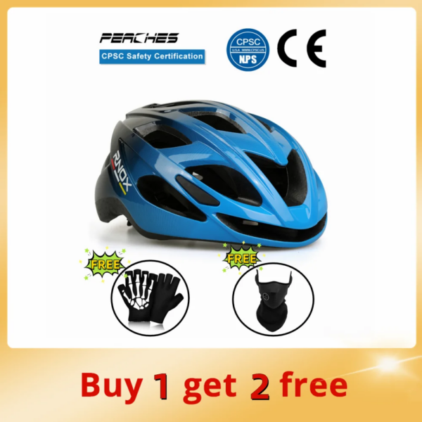 RNOX-casco de ciclismo ultraligero para hombre, gorra de seguridad para ciclismo, cascos para bicicleta de montaña, deporte al aire libre, Capacete de carreras, equipo de ciclismo