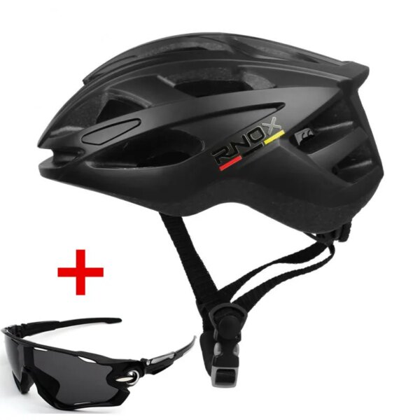 RNOX-cascos de ciclismo ultraligeros, gorra de seguridad en ciclismo, casco de bicicleta para mujeres y hombres, equipos de bicicleta de carreras, nuevo casco MTB 2024