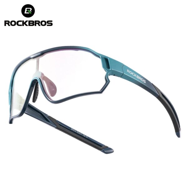 ROCKBROS, gafas de sol polarizadas fotocromáticas para niños, gafas para bicicleta UV400, gafas de protección para niños, gafas clásicas a prueba de viento