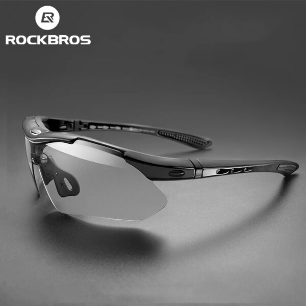 ROCKBROS gafas de ciclismo fotocromáticas gafas de sol para deportes de bicicleta hombres mujeres UV400 MTB gafas de bicicleta de carretera gafas ultraligeras para exteriores