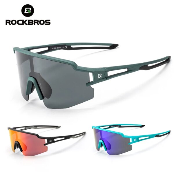 ROCKBROS gafas de ciclismo fotocromáticas gafas protectoras de ojos gafas a prueba de viento bicicleta gafas de sol para deportes al aire libre