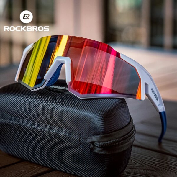 ROCKBROS-gafas fotocromáticas para ciclismo, lentes polarizadas con soporte para miopía, gafas deportivas, accesorio para bicicleta Unisex