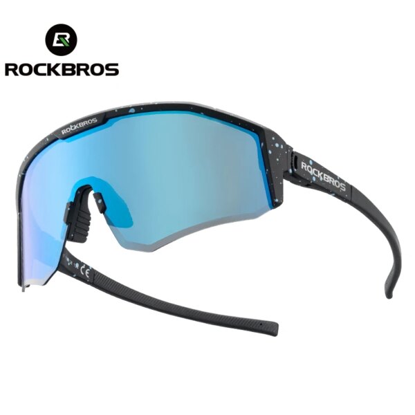 Gafas de ciclismo ROCKBROS polarizadas para hombres y mujeres, lentes de alta dureza, gafas de sol ligeras para bicicleta, gafas para deportes al aire libre