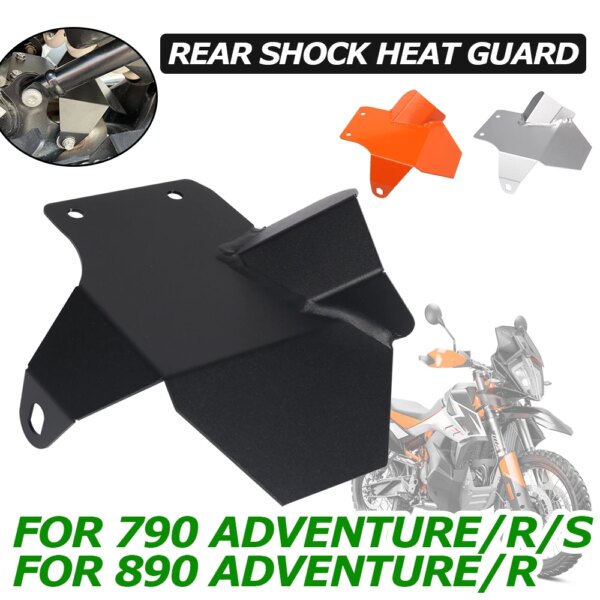 Cubierta de protección del tubo de escape del escudo térmico de choque trasero para KTM 790 Adventure R KTM790 ADV S 790ADV KTM 890 ADVENTURE Accesorios