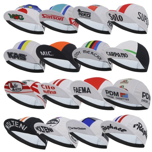 Gorra de Ciclismo Retro de verano para hombres y mujeres, sombrero transpirable para bicicleta, gorras para bicicleta, Gorra de Ciclismo