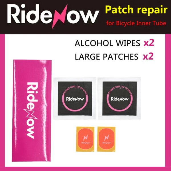 Ridenow-Kits de reparación de tubos interiores de Tpu, gran oferta, parches de reparación de pinchazos para bicicletas de TPU, pegamento para neumáticos, herramienta de reparación de tubos interiores
