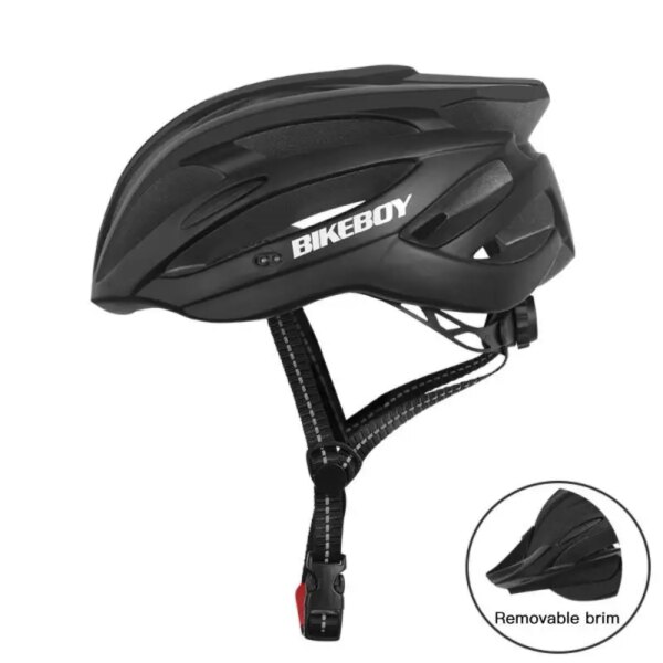 Casco de montar Casco de ciclismo de plástico de alta resistencia Casco de tela cálido avanzado Casco ventilado Casco ligero bien hecho