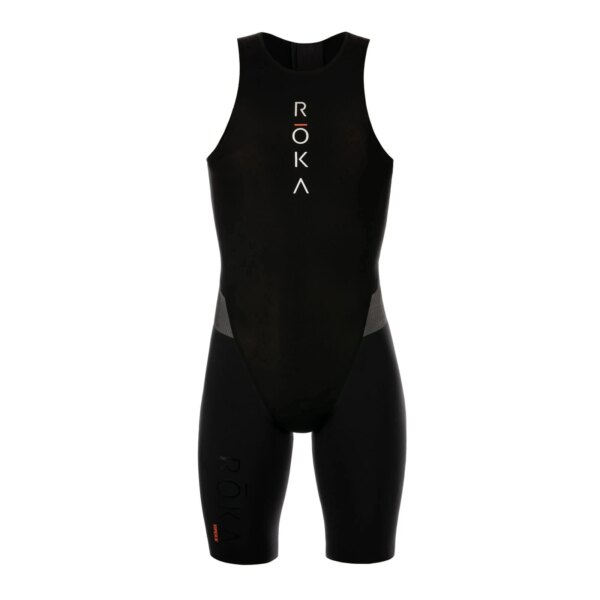 Roka-mono sin mangas para triatlón para hombre, traje de carrera para equipo profesional de bicicleta de montaña, traje Triple para natación y carrera