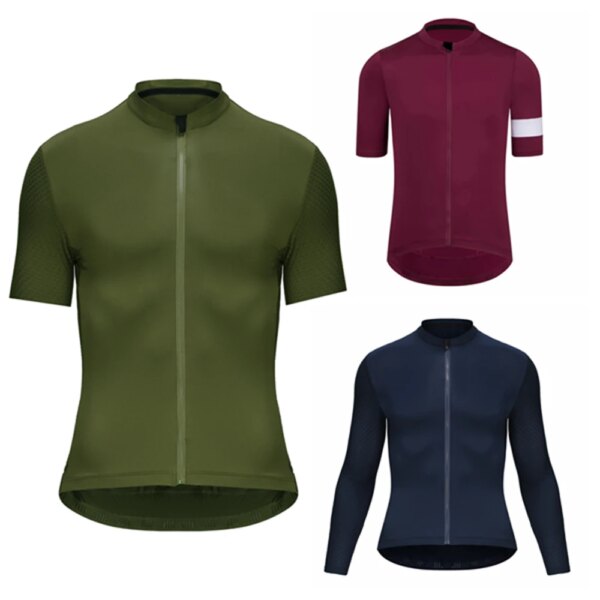 Rsantce 2024 hombres ciclismo Jersey verano MTB bicicleta ropa Maillot camiseta bicicleta de montaña Enduro Jumper traje masculino