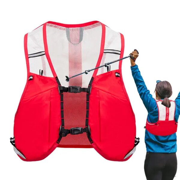 Chaleco de hidratación para correr, mochila de 2,5 l, chaleco de hidratación para correr, chaleco de hidratación ligero para correr, ciclismo y senderismo