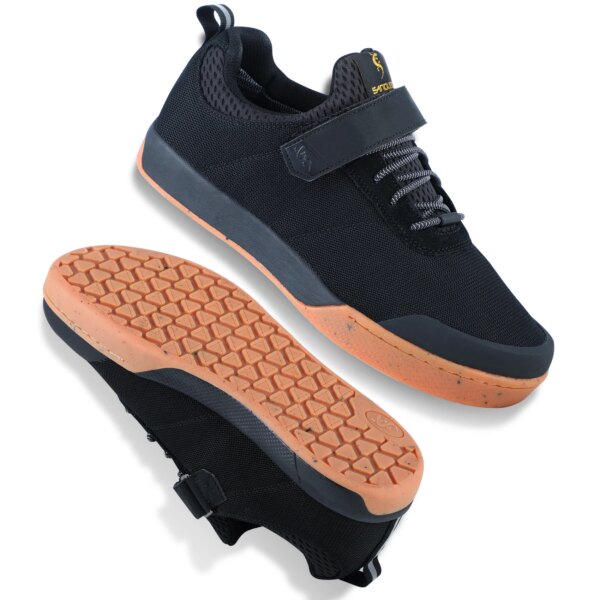 SANDUGO Zapatillas de bicicleta de montaña para hombre, ligeras, impermeables y transpirables