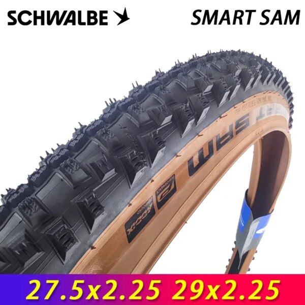 SCHWALBE Original SMART SAM 27,5/29x2,25 neumático de bicicleta con cable para XC Road Gravel Bike MTB piezas de Ciclismo todoterreno