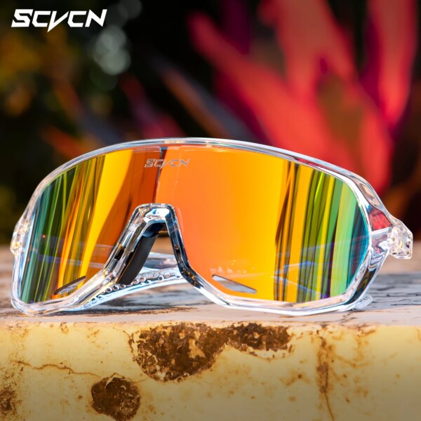 SCVCN gafas de bicicleta UV400 gafas de ciclismo para deportes al aire libre hombres MTB gafas de sol de ciclismo mujeres gafas de bicicleta de carretera gafas para correr