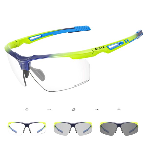 SCVCN, gafas de sol para ciclismo MTB para hombre, gafas para bicicleta de carretera UV400, gafas fotocromáticas para ciclismo, gafas de sol para deportes al aire libre