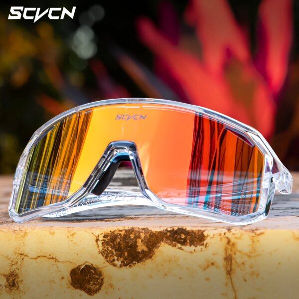 SCVCN Nuevas gafas de sol para ciclismo en carretera al aire libre, gafas deportivas para correr, gafas para bicicleta de montaña para hombres, gafas para ciclismo y escalada para mujeres