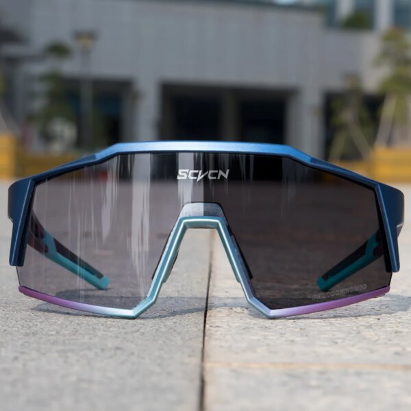 SCVCN, gafas fotocromáticas para ciclismo, gafas de sol para bicicleta MTB, gafas de sol para hombres y mujeres para deportes al aire libre UV400, gafas de pesca, gafas para montar