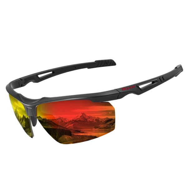 SCVCN-gafas polarizadas para ciclismo, gafas de sol para correr, protección UV, gafas para deportes de bicicleta MTB, gafas para bicicleta de carretera para mujer, gafas para ciclismo