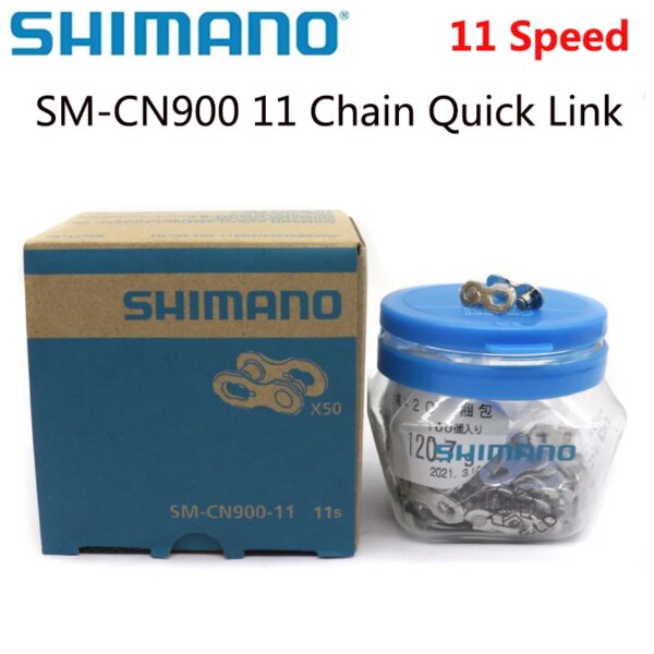 SHIMANO SM CN900 Conector de enlace rápido de cadena de bicicleta de 11 velocidades para cadenas 11S Compatible con conector de enlace rápido HG-X