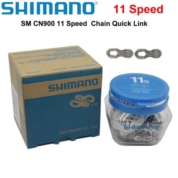 SHIMANO SM CN900 CN910 11 Conector de enlace rápido de cadena de bicicleta de 12 velocidades para cadenas 11S 12S Compatible con conector de enlace rápido HG-X