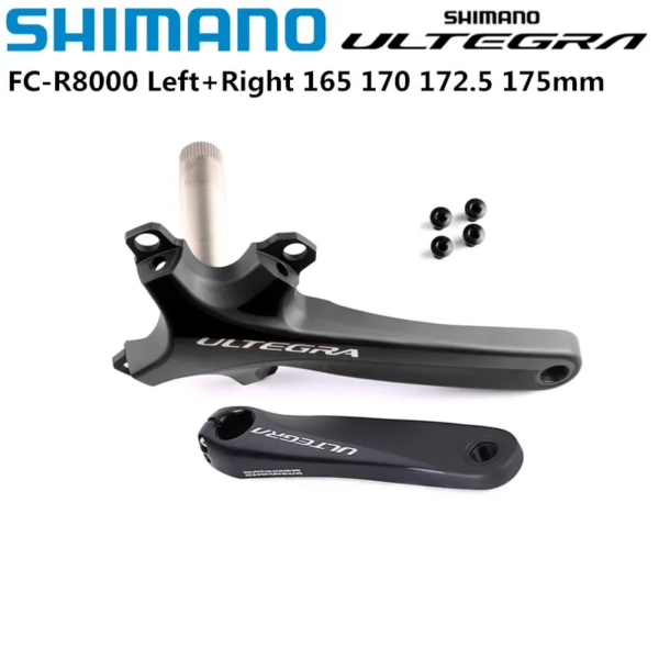 SHIMANO ULTEGRA R8000 bicicleta de carretera 165mm 170mm 172,5mm 175mm bielas lado izquierdo derecho Original Shimano