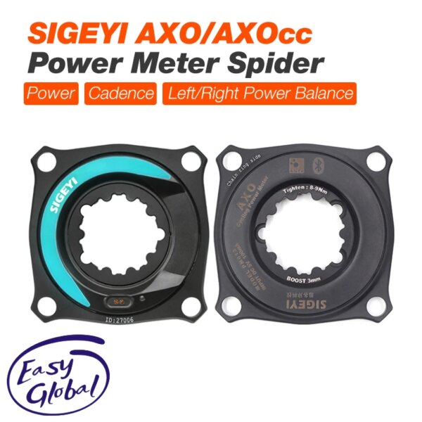 SIGEYI AXO SRM medidor de potencia araña bicicleta manivela cadencia medidor de potencia carretera MTB para Shimano SRAM ROTOR platos y bielas