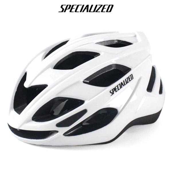 SPECIAUZED Casco de bicicleta de una sola pieza transpirable para hombres mujeres bicicleta de montaña carretera juventud rodillo seguridad