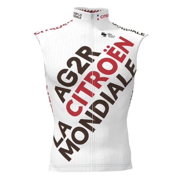 PRIMAVERA VERANO 2021 AG2R EQUIPO SOLO CHALECO SIN MANGAS JERSEY DE CICLISMO ROPA DE CICLISMO TAMAÑO XS-4XL