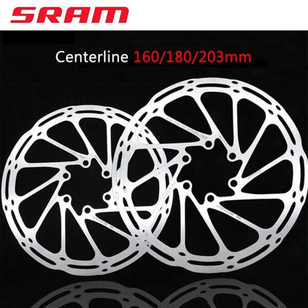 SRAM Centerline-discos de freno de bicicleta, 160/180/203mm, Rotor de freno de disco de montaña, Rotor de freno hidráulico, piezas de ciclismo