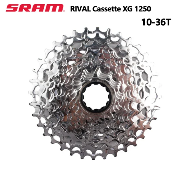 SRAM Rival 1250 Cassette XG 12S 10-30T 10-36T Plata/1251 XPLR XG 10-44T 12 velocidades bicicleta de carretera rueda libre CS-XG-1251