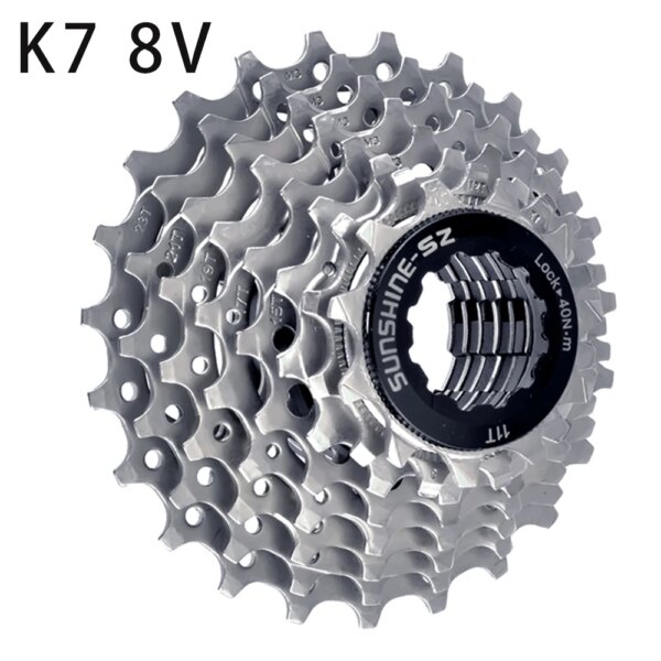 SUNSHINE-Cassette para bicicleta de carretera, rueda libre de 8, 9, 10, 11, 12 velocidades, 11-25T/28T/32T/36 K7, piñón 8v, 9v, 10v, 11v, 12v para SHIMANO/SPAM