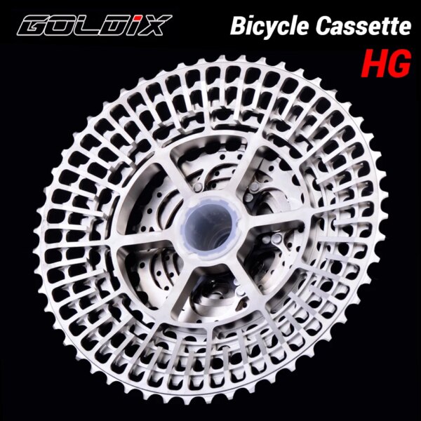 SUNSHINE-Cassette ultraligero para bicicleta de montaña, estructura HG de rueda libre, 11/12 velocidades, 11T-46T/50T/52T, Compatible con SHIMANO SRAM