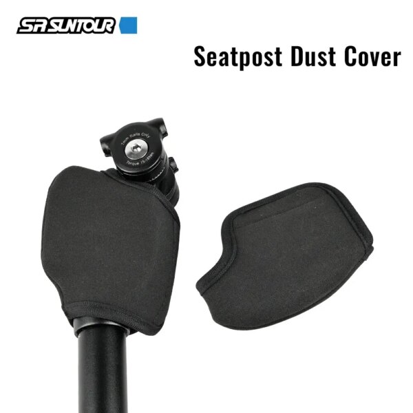 SUNTOUR SP12 NCX tubo de sillín de bicicleta cubierta protección contra polvo suspensión poste de asiento funda protectora para amortiguador abrazadera del tubo del asiento
