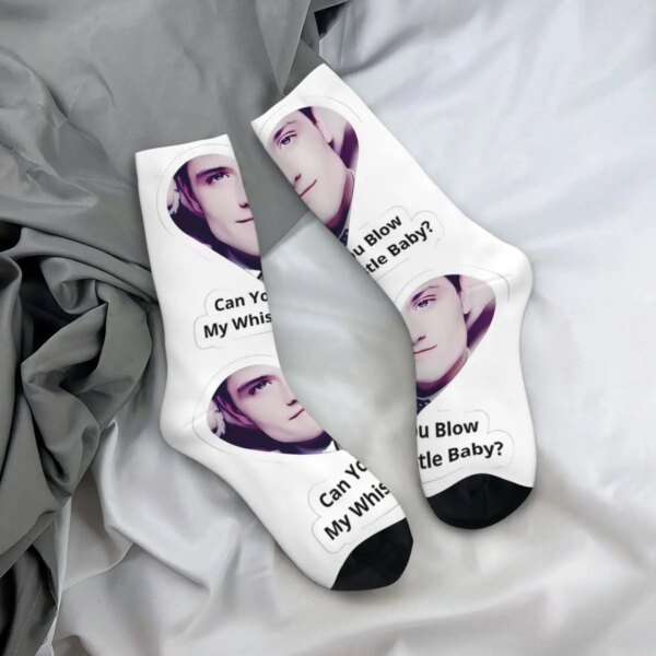 Saint Josh Medias Niñas Hutchersons Calcetines Suaves Transpirables Calcetines Modernos Ciclismo De Invierno Calcetines Gráficos Antideslizantes Regalo