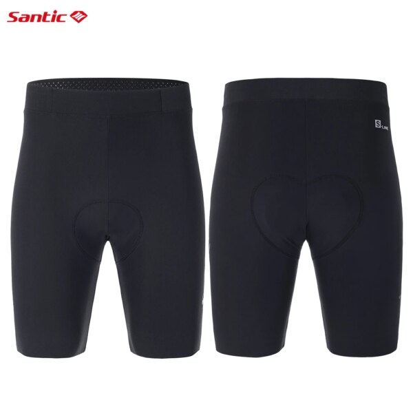 Pantalones cortos de ciclismo Santic para hombre, pantalones cortos de verano de secado rápido para bicicleta a prueba de golpes, pantalones cortos de ciclismo transpirables antisudor M3C05164H