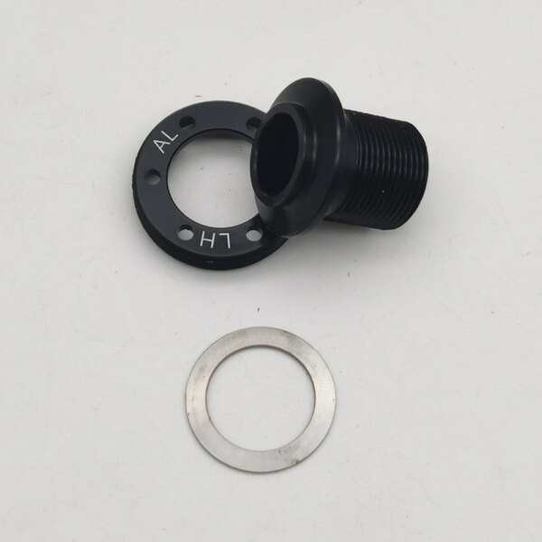 Tornillos pernos de manivela piezas de soporte inferior negro MTB bicicleta de montaña autoextraíble cono cuadrado nuevo