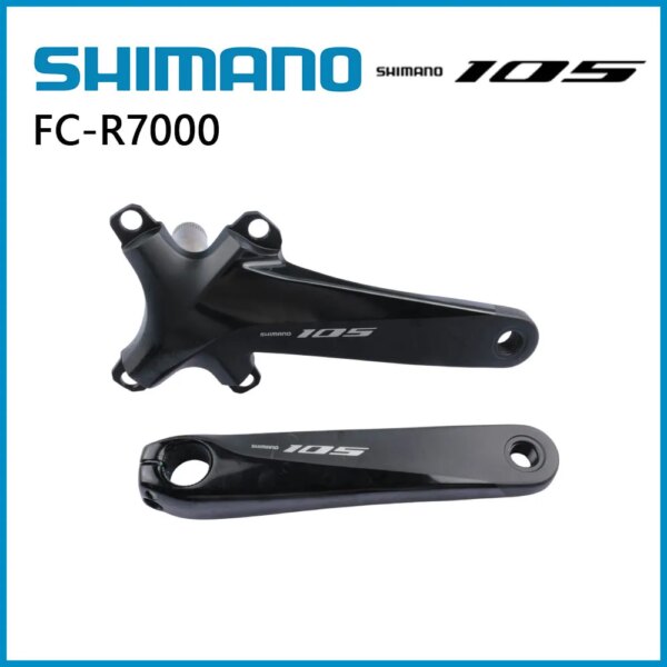 Shimano 105 R7000 brazo de manivela 11S lado derecho bicicleta de carretera lado de transmisión 165/170/172.5/175MM 110BCD piezas originales de bicicleta