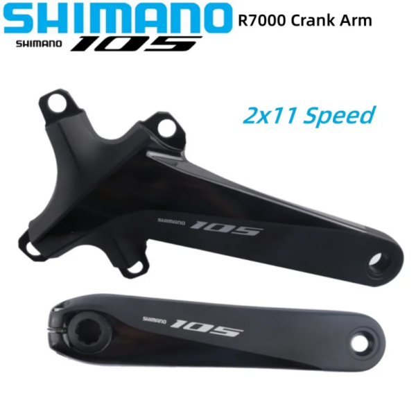 Shimano-manivela 105 R7000, 2x11 velocidades, 165/170/172, 5/175mm, 110BCD, manivela para bicicleta de carretera, accesorios originales para bicicleta