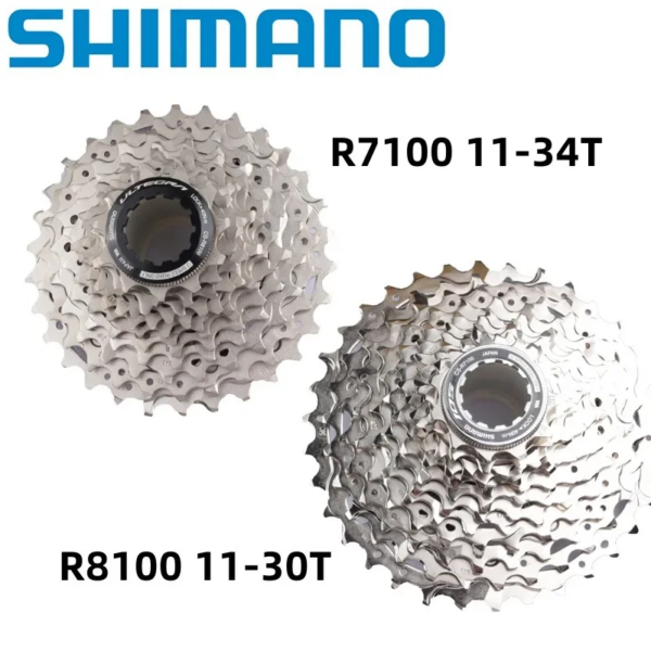 Shimano 105 R7100 Ultegra R8100 12 velocidades bicicleta de carretera Cassette R7100 11-34T 11-36T rueda libre R8100 11-30T 11-34T K7 12s