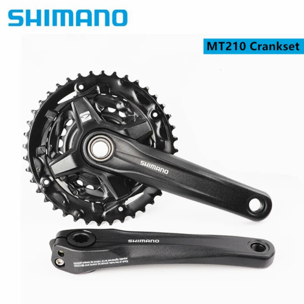 Shimano Alivio MT210 170mm 44-32-22T 40-30-22T 3x9s 36-26T 2X9s platos y bielas para bicicleta de montaña MTB MT501 soporte inferior