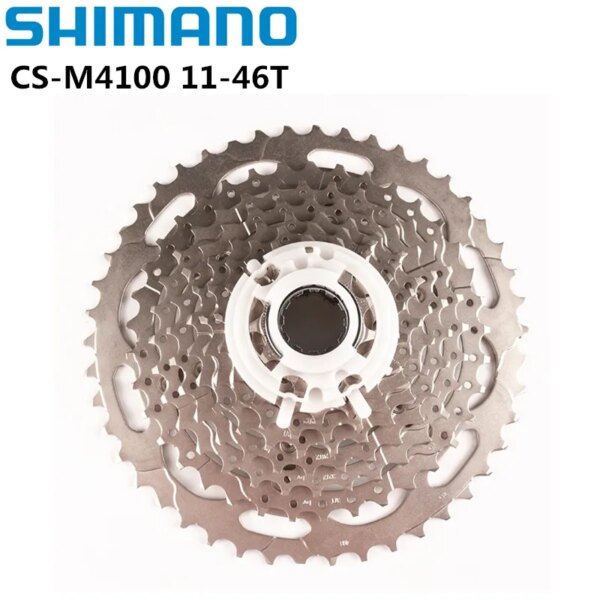 Shimano DEORE M4100 M6000 Tiagra HG500 HG50 5700 Cassette de bicicleta de montaña de 10 velocidades volante 11-25T 12-28T 11-32T 11-34T 11-42