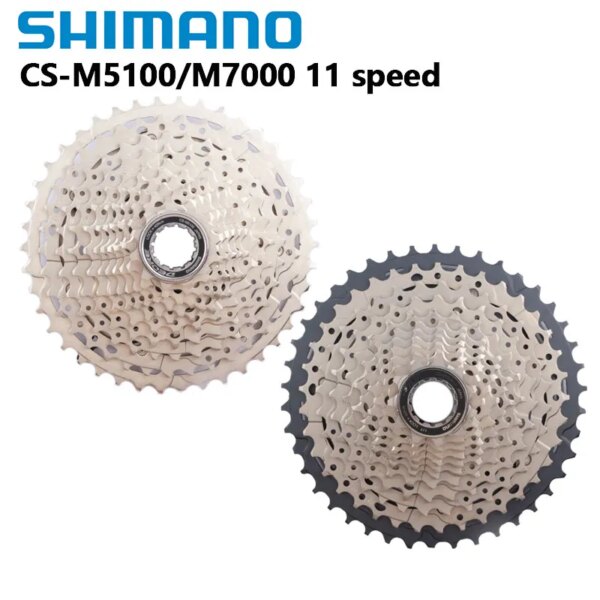 Shimano Deore M5100 Cassette SLX M7000 11 velocidades rueda libre bicicleta de montaña MTB 11 velocidades 11-42T 11-40T 11-51T Cassette piezas de bicicleta