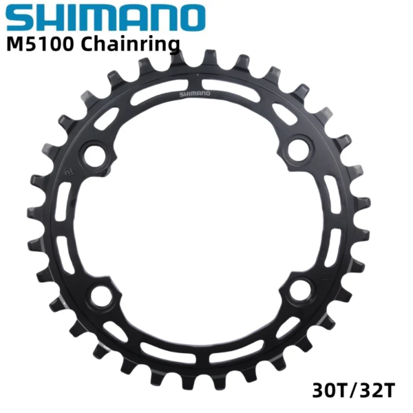 Shimano M5100 plato U6000 11 velocidades bicicleta 30T 32T 40T 10s 11s 96bcd corona Original Shimano quitar plato y bielas