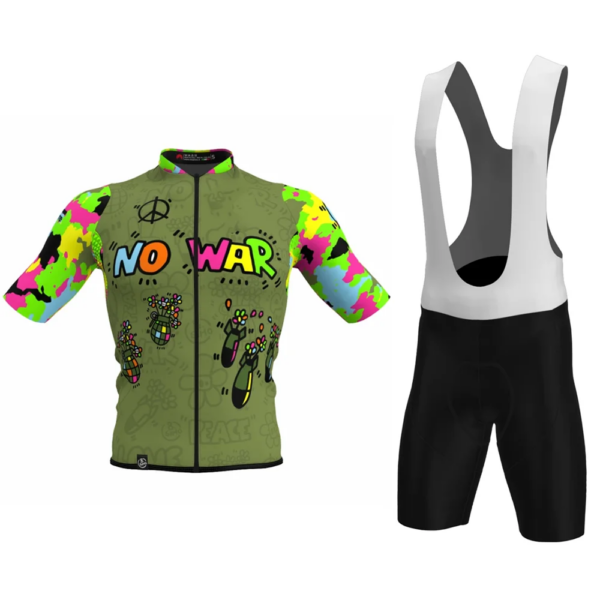 Slopline-Camiseta de Ciclismo para hombre, conjunto de pantalones cortos con pechera de manga corta, equipo profesional de verano, Kit de triatlón transpirable, 2022