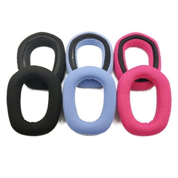 Almohadillas de espuma con memoria blanda para auriculares Logitech G435, almohadillas elásticas para los oídos, cómodas almohadillas para los oídos