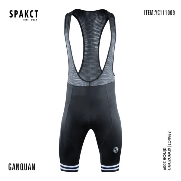 Spakct-pantalones cortos con pechera para ciclismo para hombre y mujer, mallas ajustadas, pantalones acolchados, Jersey de ciclismo, ropa para verano y primavera, 2020