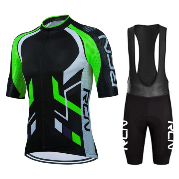 Ropa Deportiva con logotipo personalizado, conjuntos de Jersey de Ciclismo, Ropa de Ciclismo de verano, uniforme para bicicleta de montaña, Maillot, Ropa de Ciclismo, traje de bicicleta para hombre