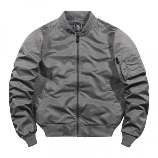 Chaqueta Bomber para hombre y mujer, chaqueta militar con mosca, abrigo de vuelo de béisbol universitario, cortavientos, ropa para hombre, primavera y otoño, 2022